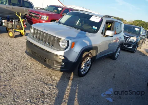 2015 Jeep Renegade Latitude из США, поврежденный, VIN ZACCJABT6FPC20723